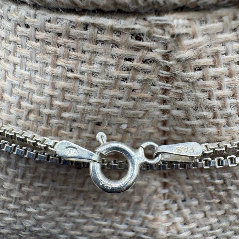 FAS Box Chain Necklace Mens 36